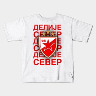 FK Crevna Zvezda Graphic #001 Kids T-Shirt